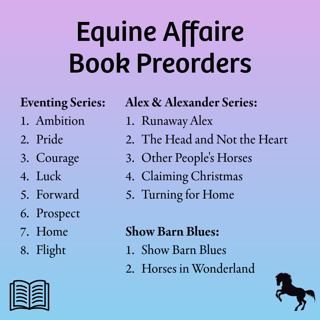 Equine Affaire Book Preorder - Paperbacks