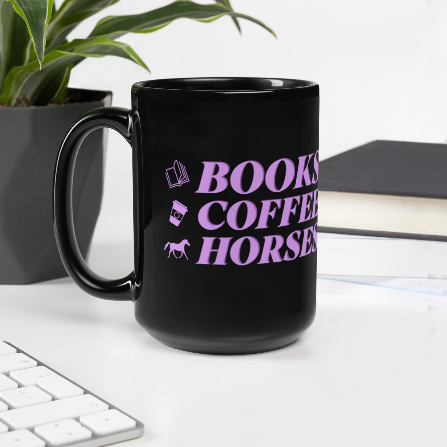 Life Essentials Black Mug